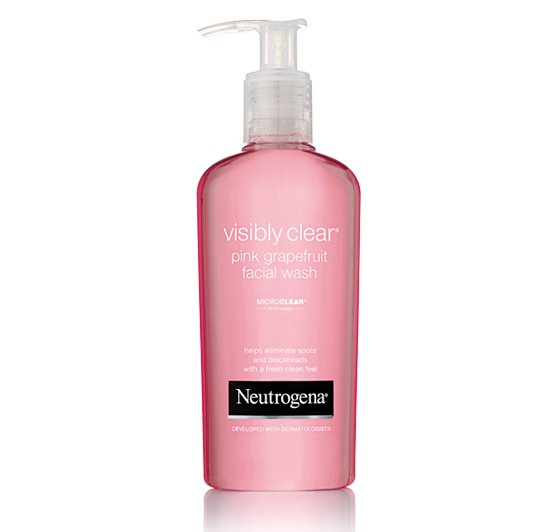 NEUTROGENA® VISIBLY CLEAR® Pink Grapefruit facial wash